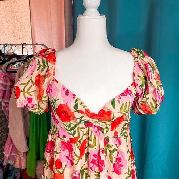 Chic Wish Floral Dress - Picture 4 of 4